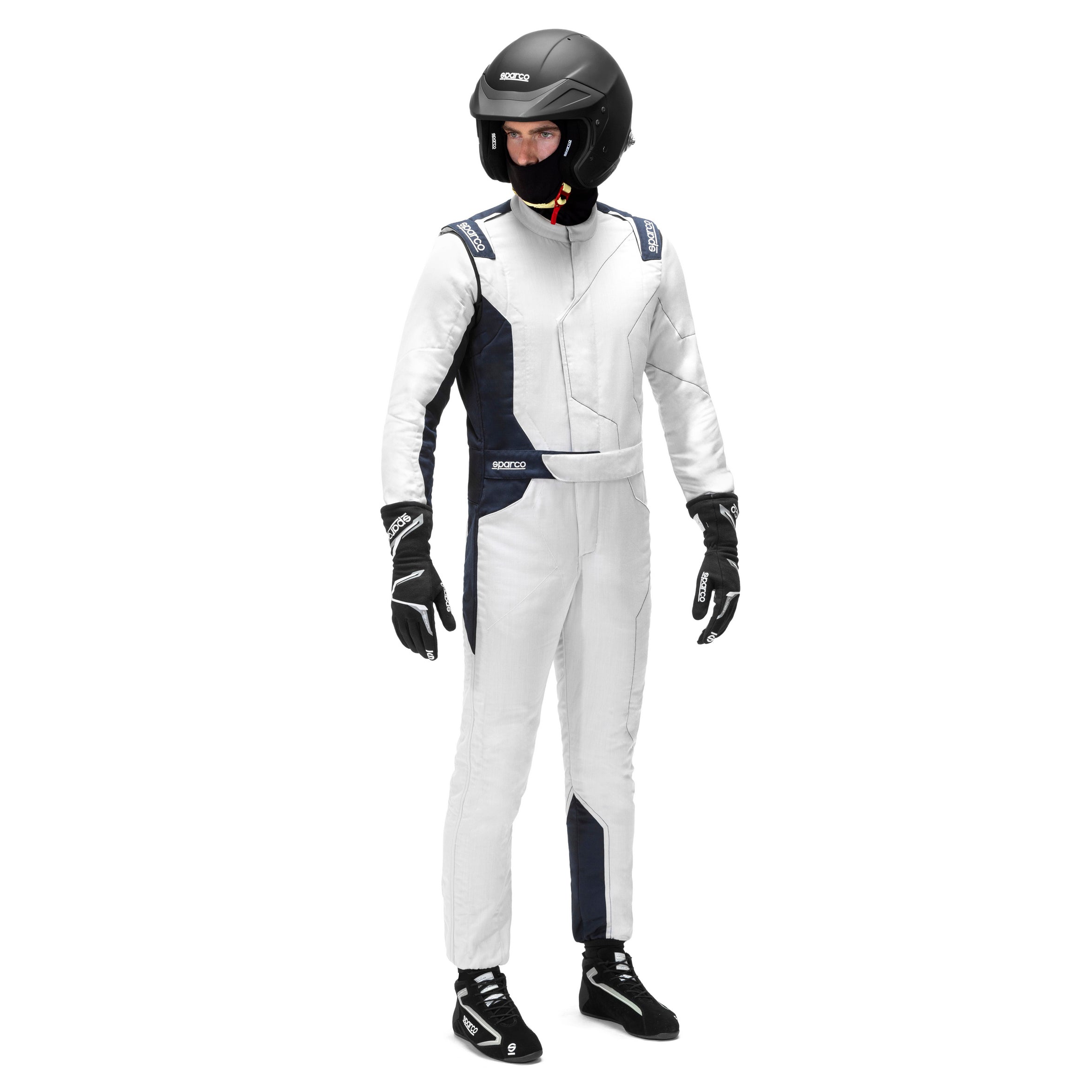 Race Suit Sparco Sprint ASY Advanced R584 Silver/Blue