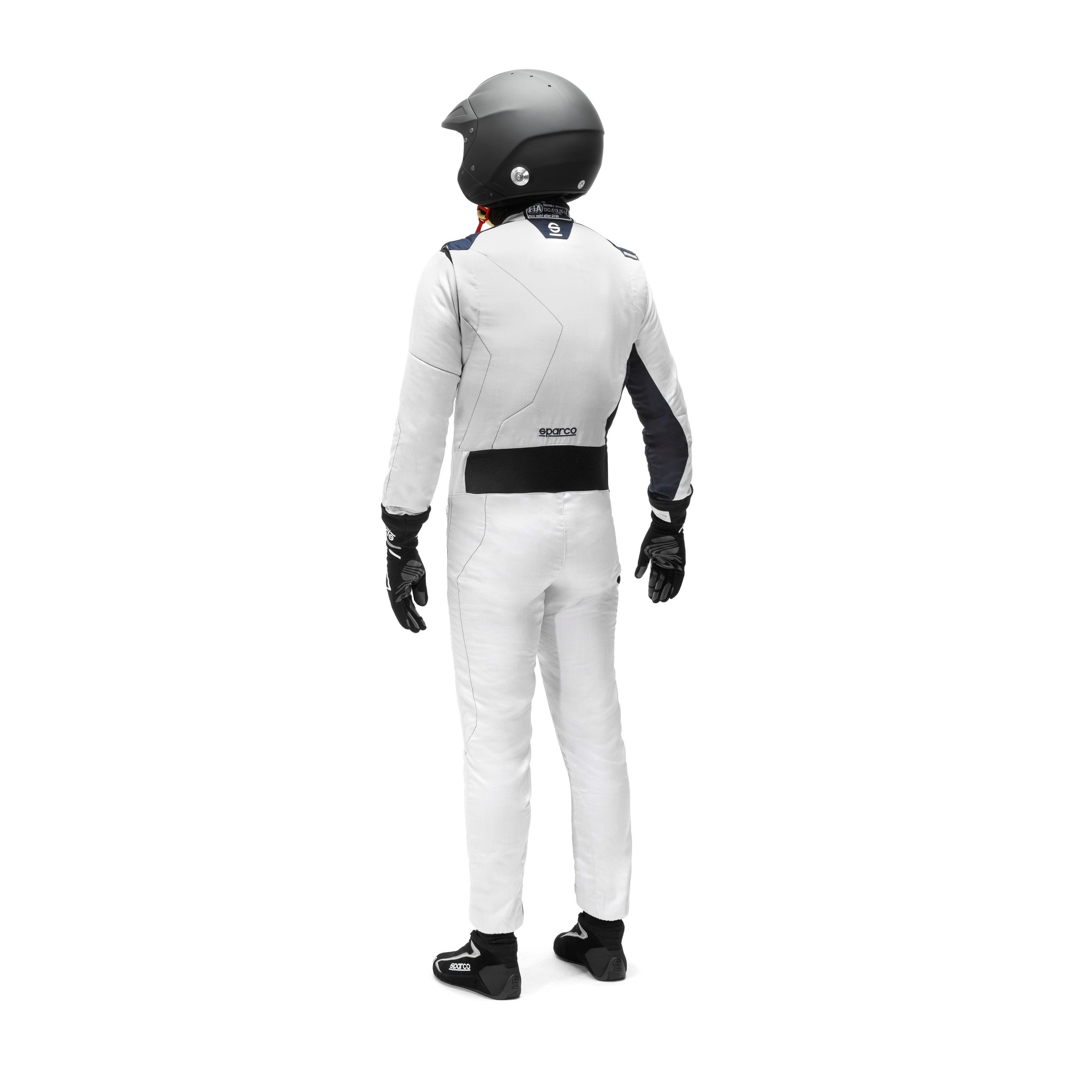 Race Suit Sparco Sprint ASY Advanced R584 Silver/Blue