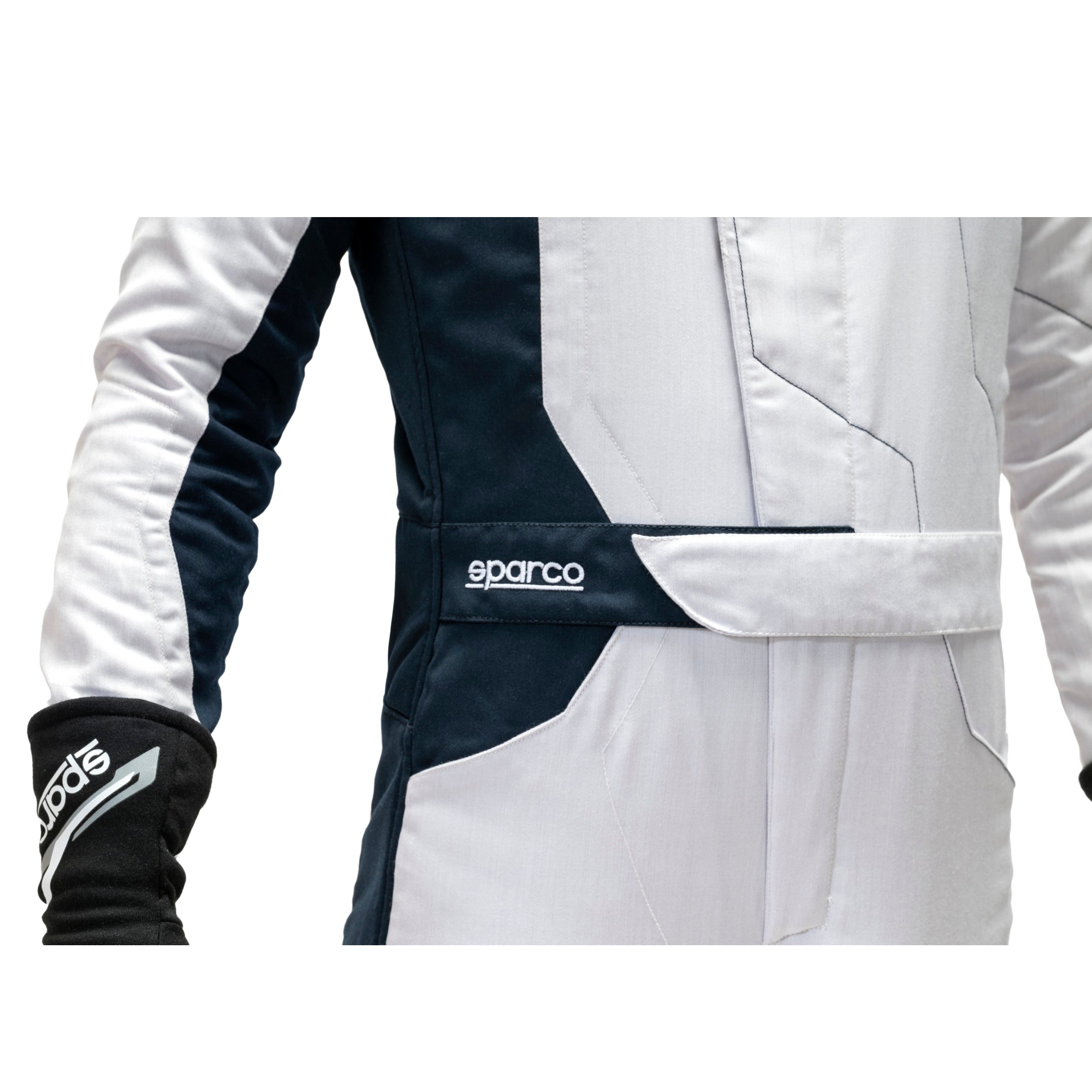 Race Suit Sparco Sprint ASY Advanced R584 Silver/Blue