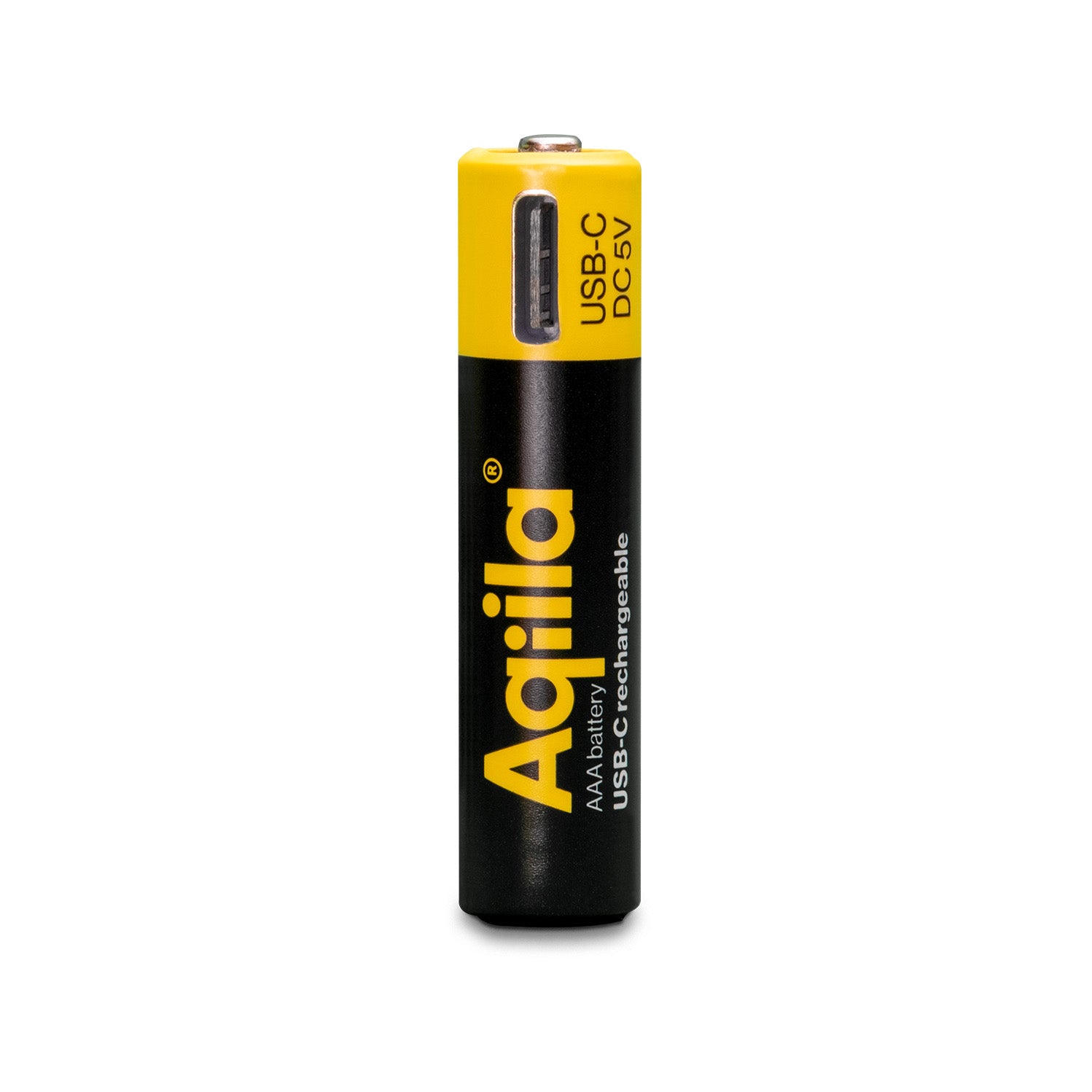 Aqiila Rechargeable USB-C Lithium battery AAA 1.5V 4-pack