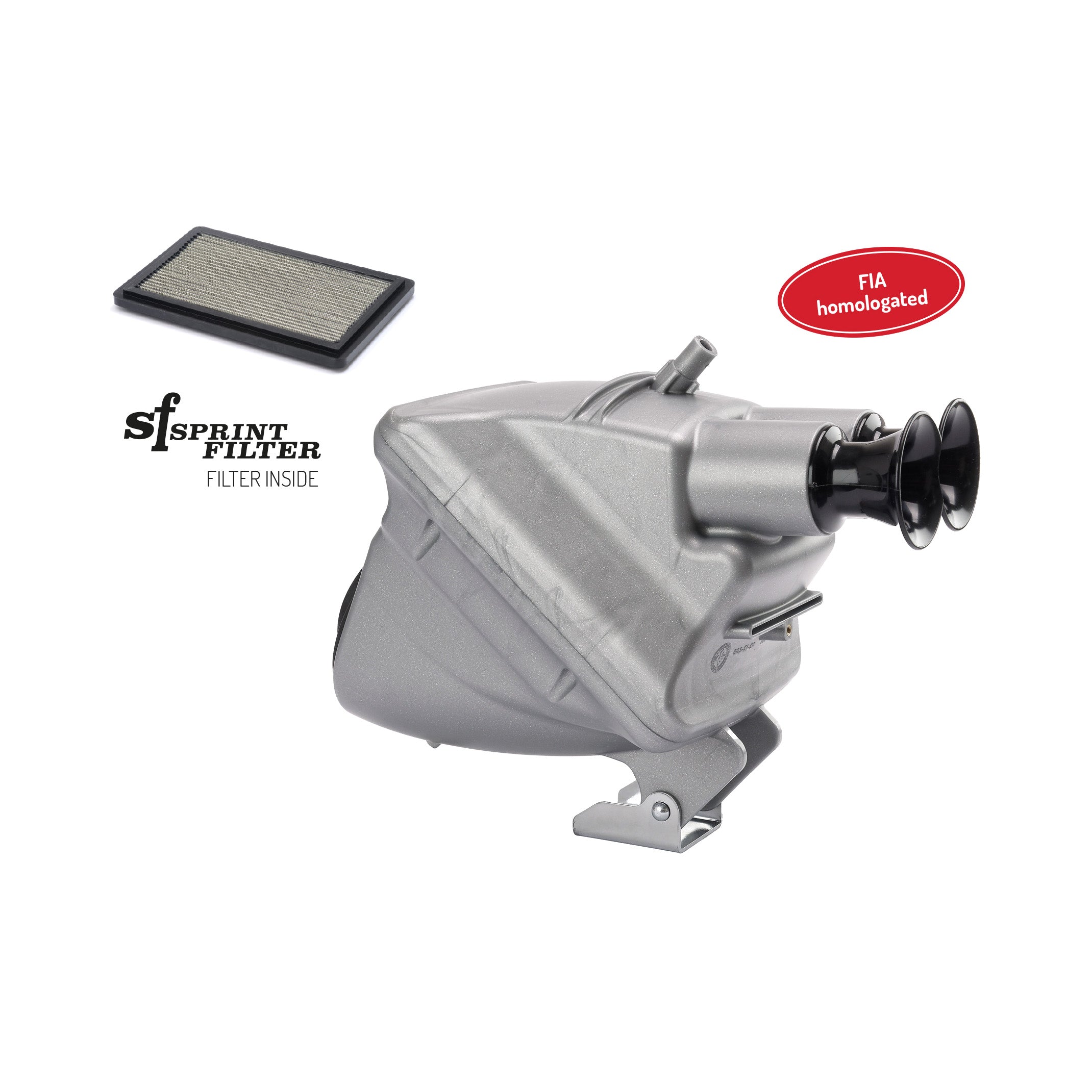 Inlet silencer Booster 30 mm