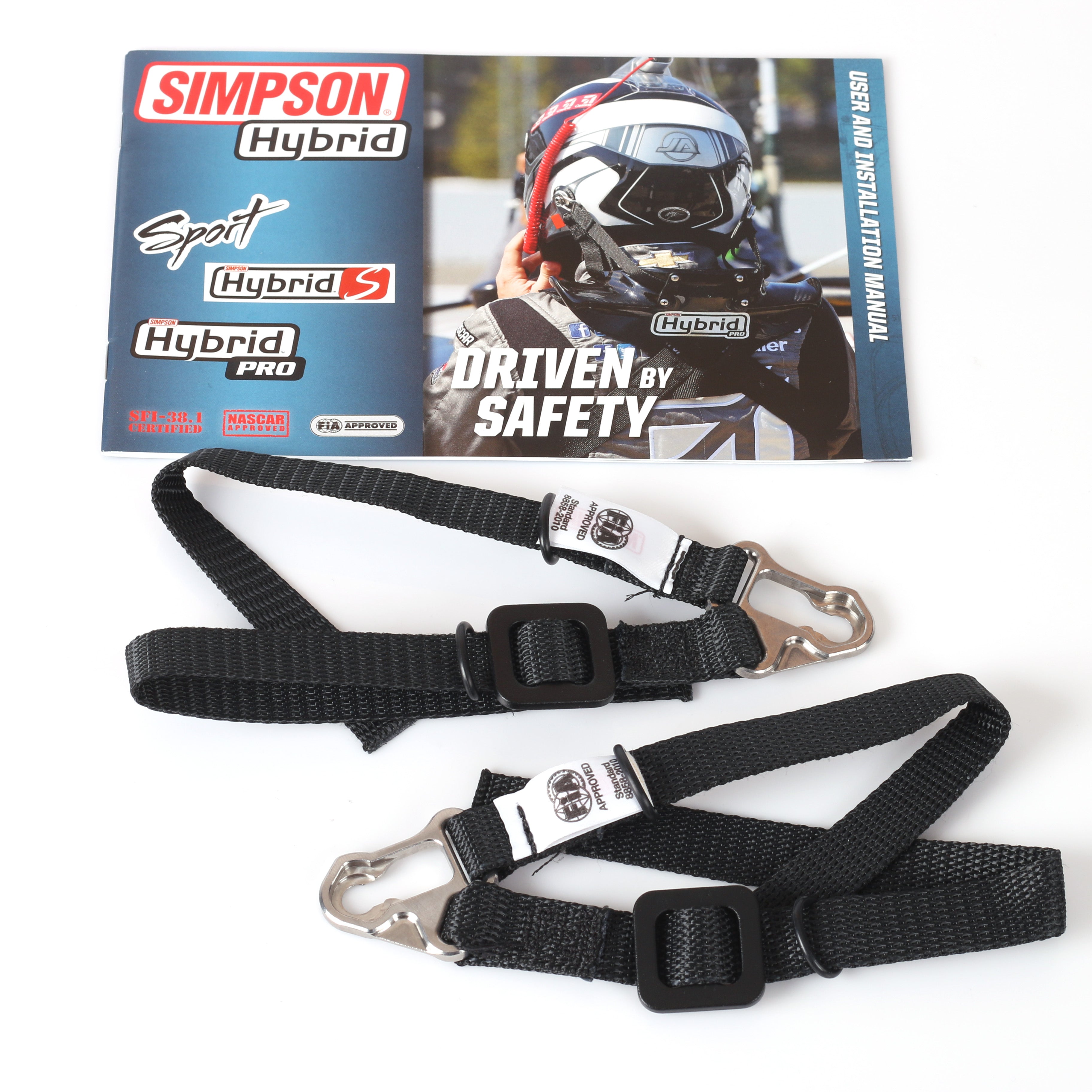 Simpson Racing Hybrid-fästöglor med säkerhetsrem