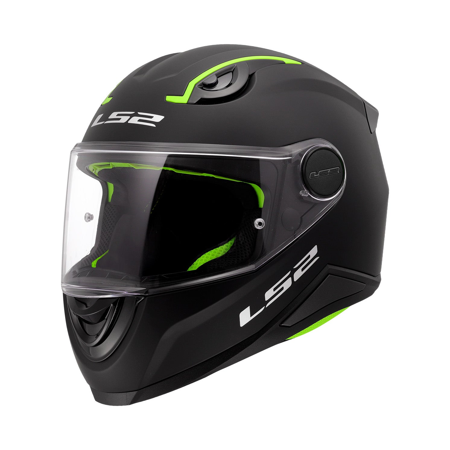 Juniorhjälm LS2 FF812 Kid Mattsvart