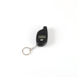 Keyring with Digital Tyre Pressure Gauge 0.4-10 bar