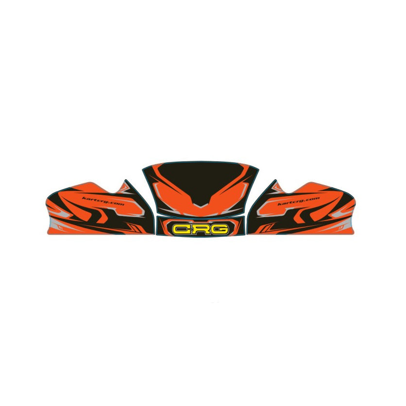Front spoiler sticker kit CRG MK27