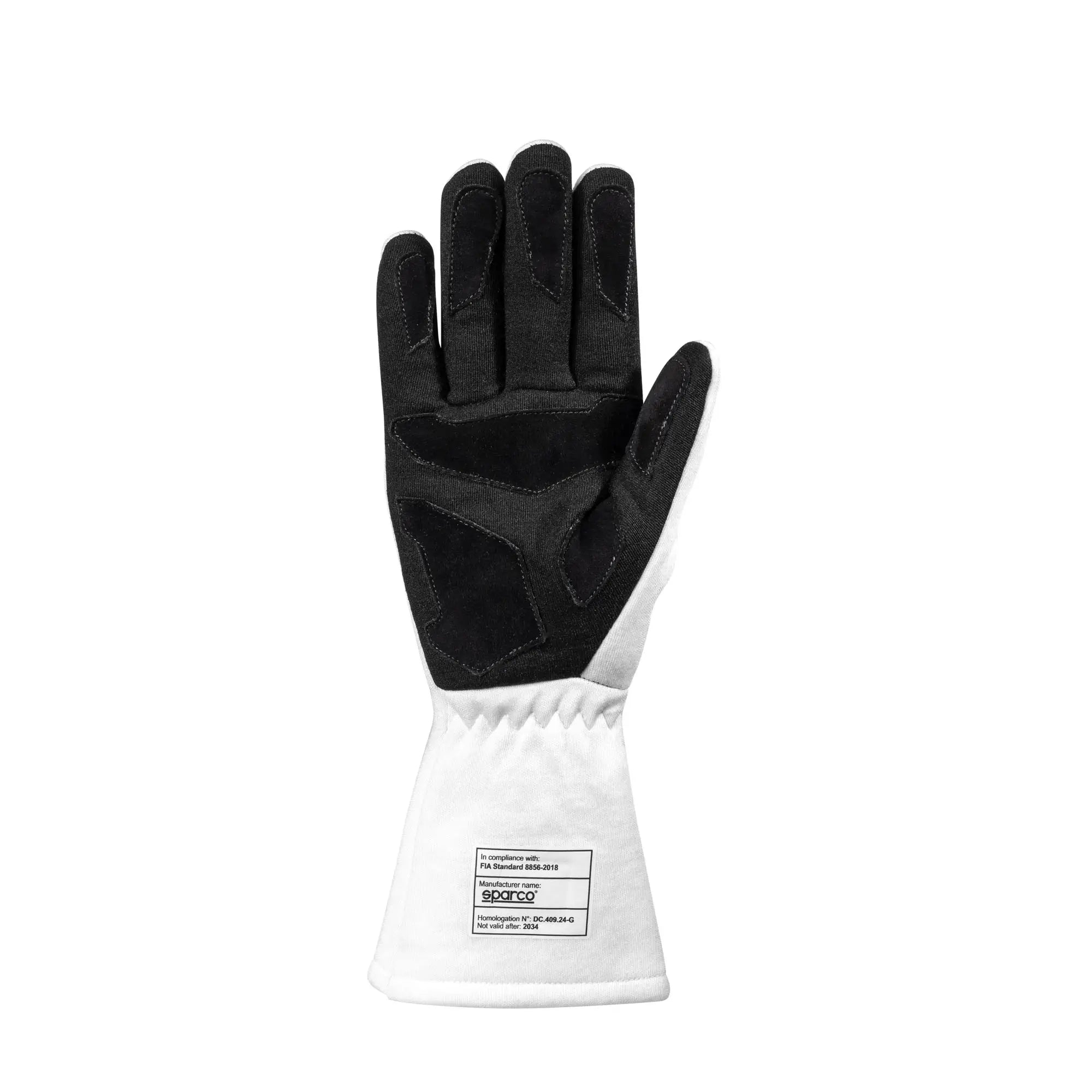Gloves Sparco Land Classic Martini Racing White