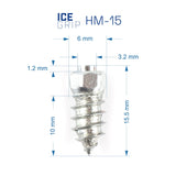 IceGrip stud HM-15 100pcs