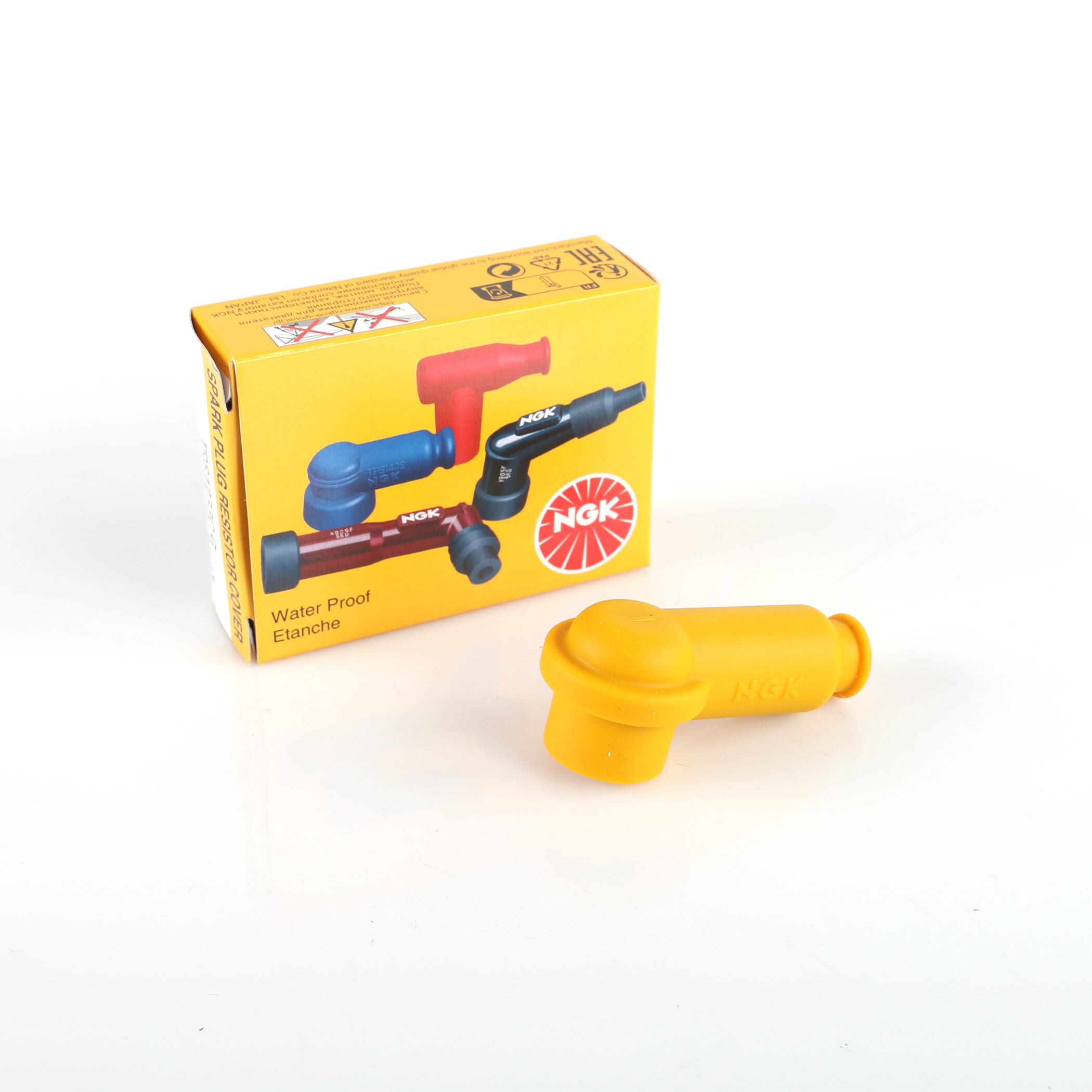 Spark Plug Cap NGK Racing TRS1225 Yellow