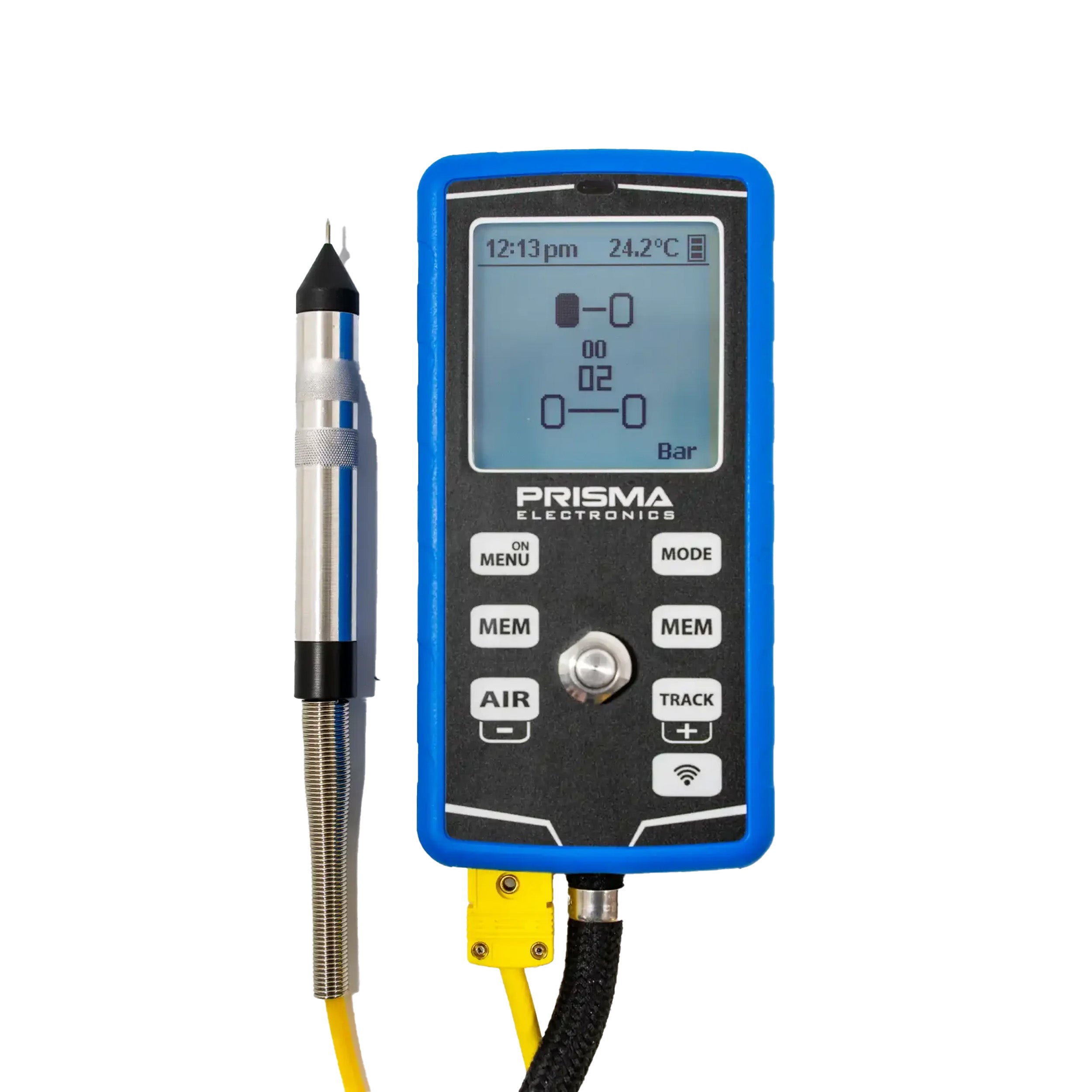 Air Pressure Gauge + Dual Pyrometer +  IR+Probe Prisma HPM 5