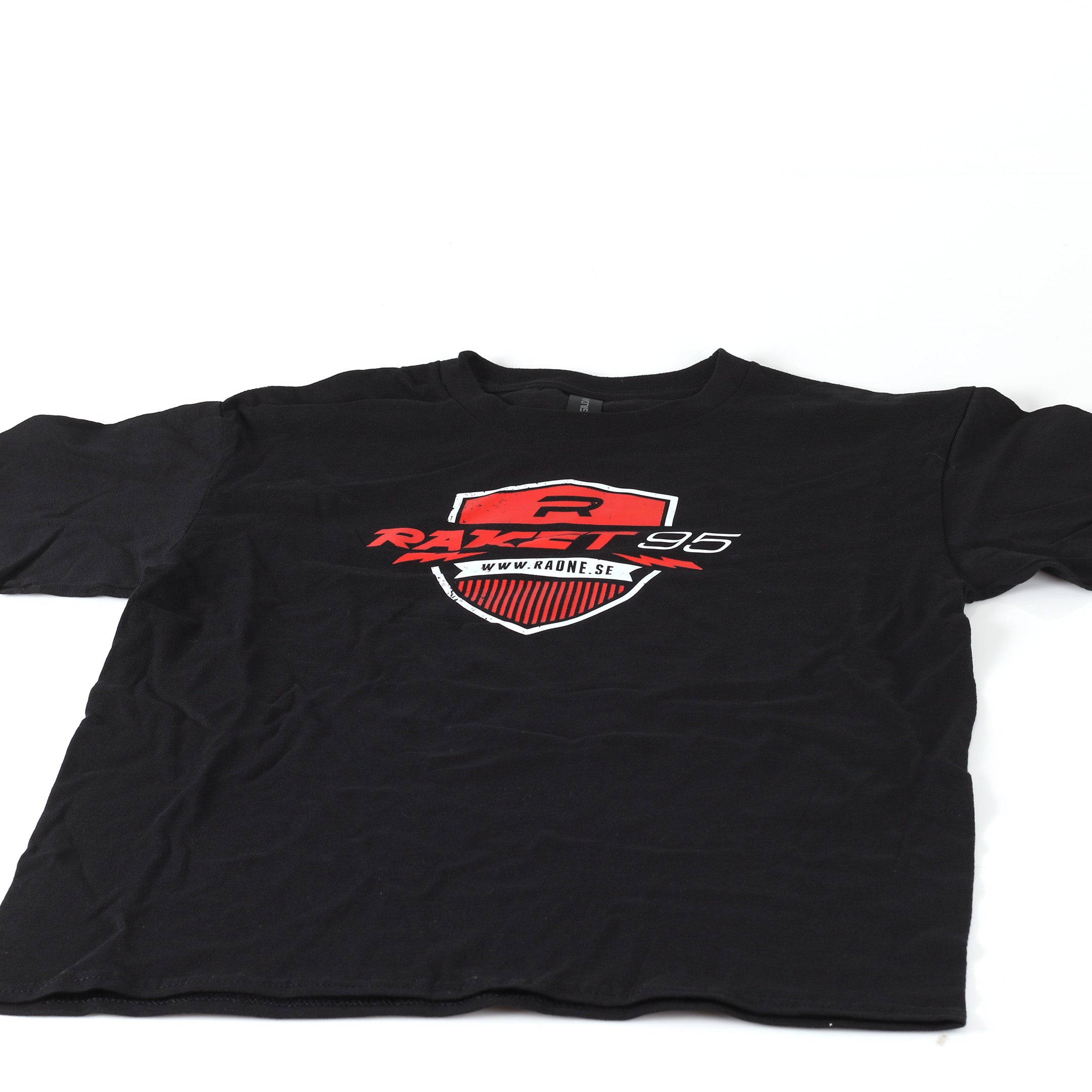 Raket T-shirt svart Barn XL