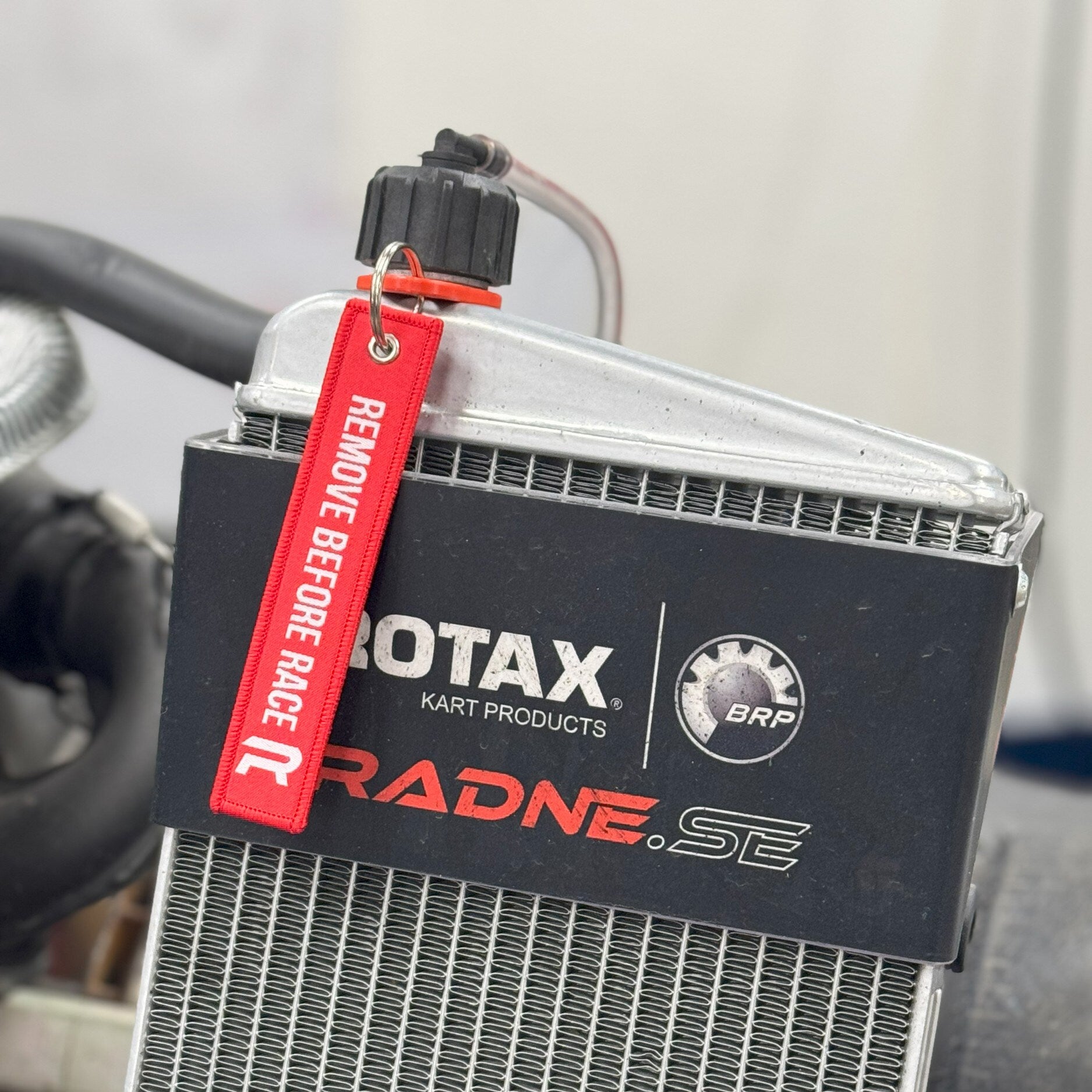 Remove Before Race for the Radiator