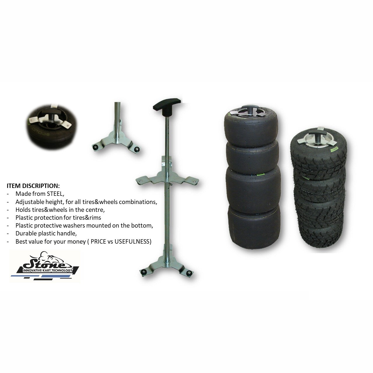 Tires & Rims carrier steel Stone