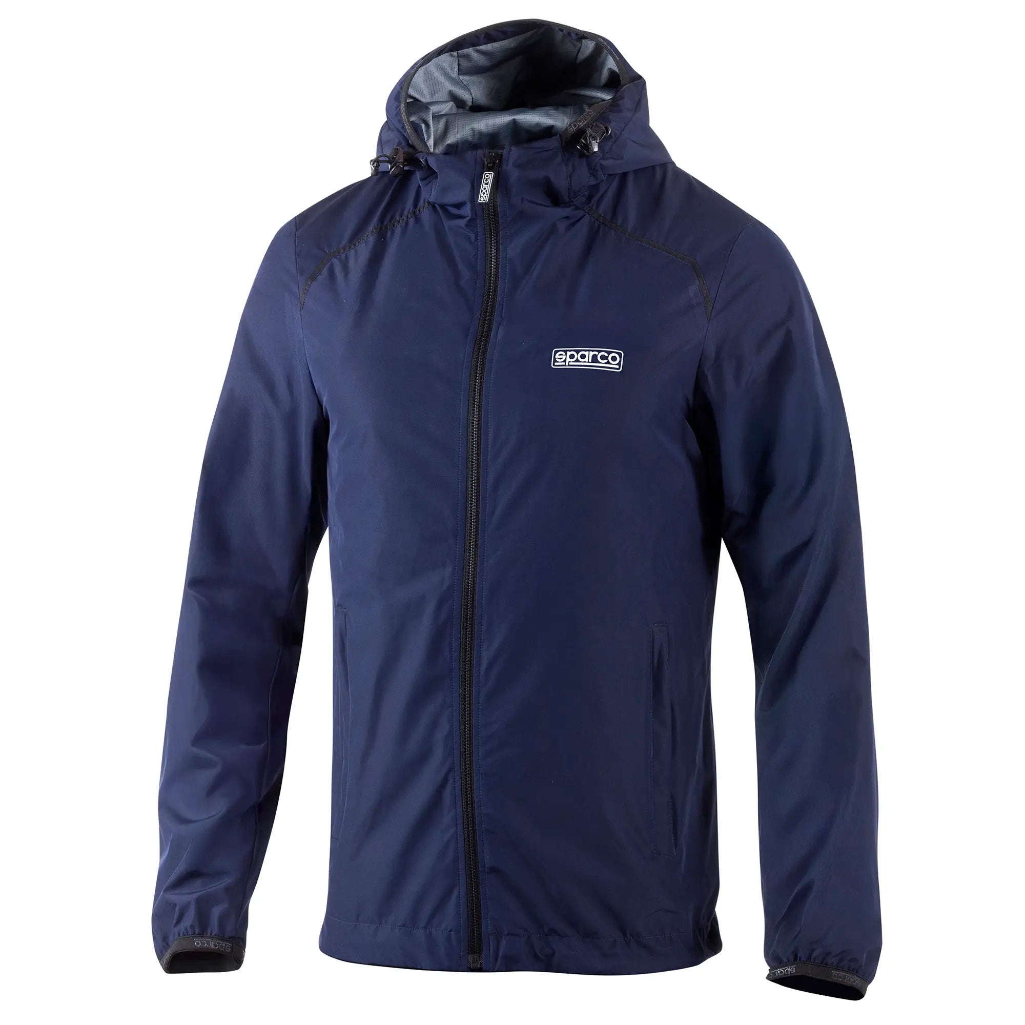 Jacka Sparco Windbreaker Blå/Svart