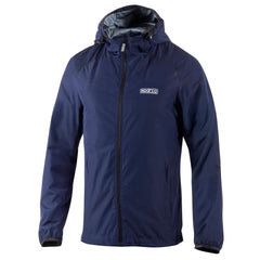 Jacka Sparco Windbreaker Blå/Svart