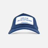 Cap - I Am The Captain Now Rubber