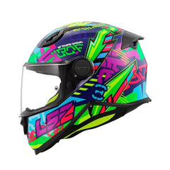 Junior Helmet LS2 FF812 Kid Svent Blue/Green