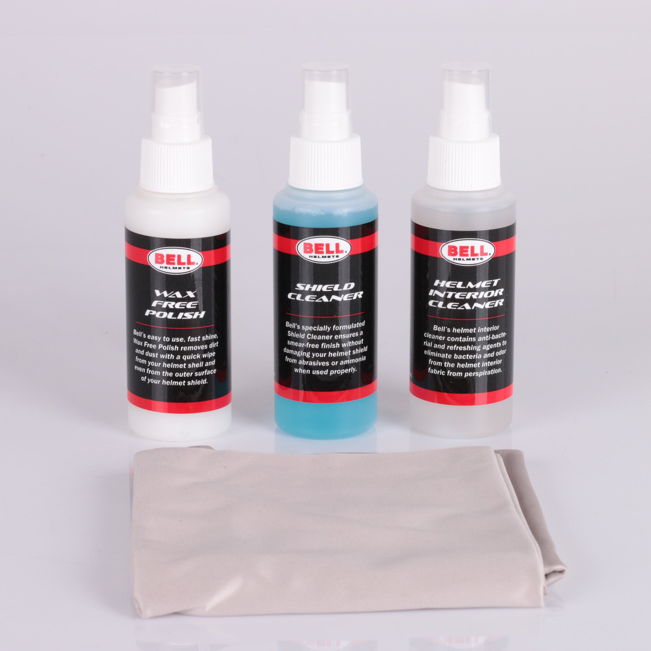Helmet Cleaning Kit Interior/Shield/Vax