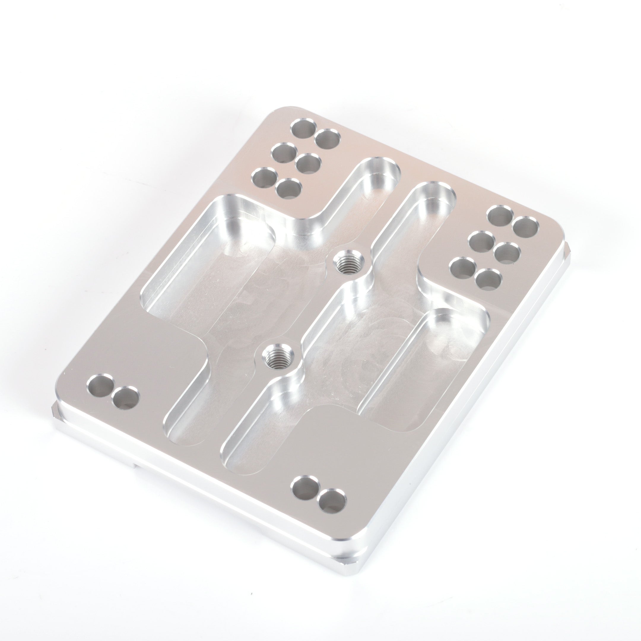 Flat Engine plate adjustable engine mount Aluminium