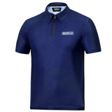 Polo Zip Sparco, Blue