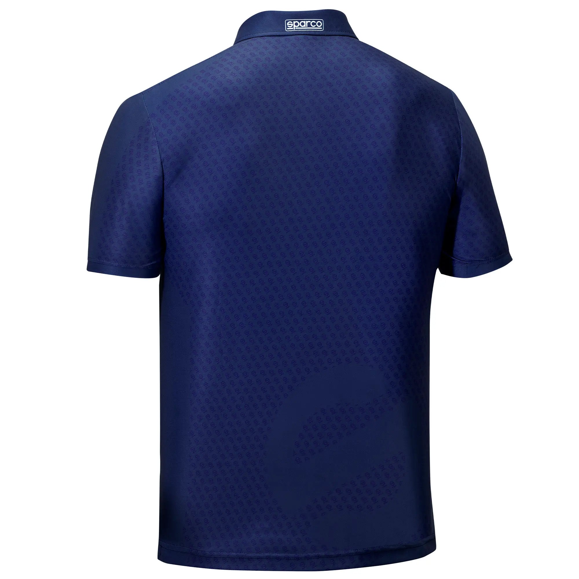Polo Zip Sparco, Blue