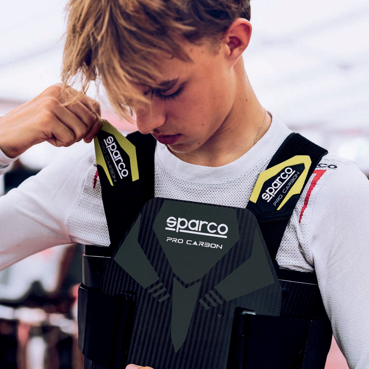 Revbensskydd Sparco PRO-Carbon FIA 8870