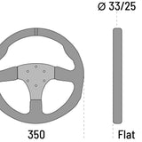 Ratt Sparco Mod. R350B Mocka