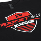Raket T-shirt svart Barn XL