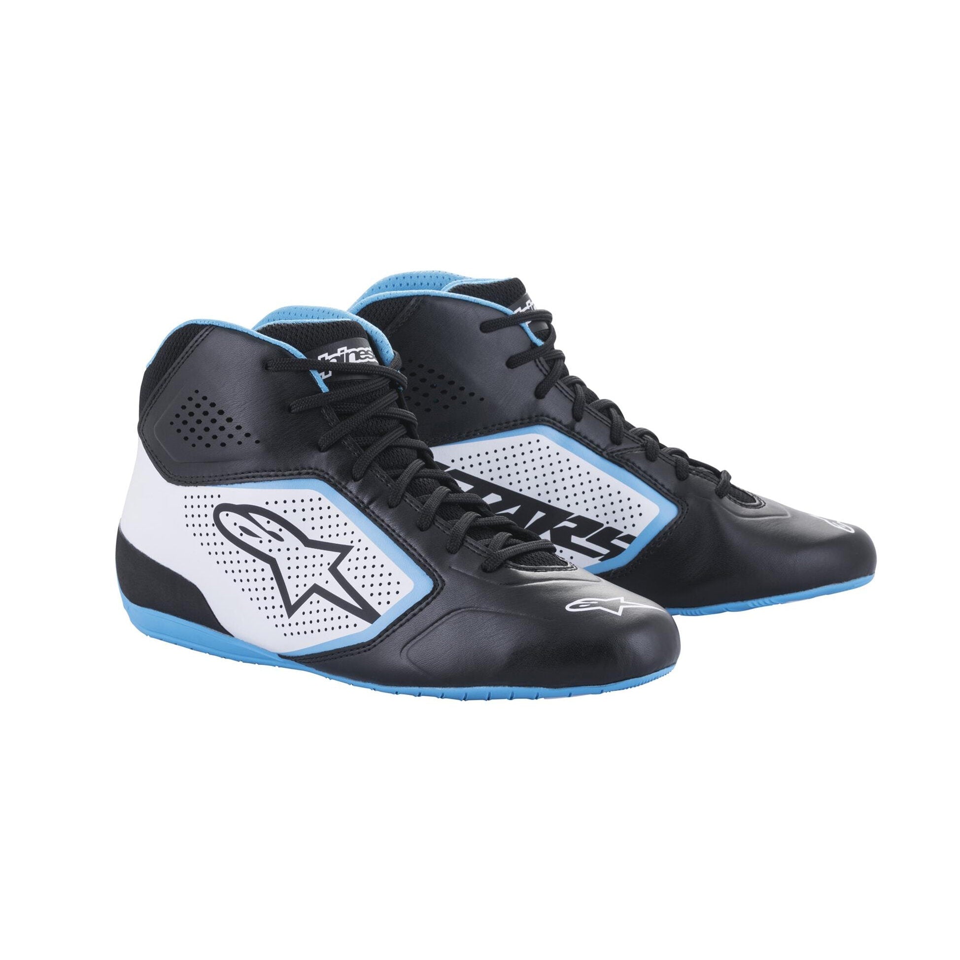 Skor Alpinestars Tech-1 K Start Svart/Vit/Blå