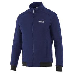 Sweatshirt Full Zip Sparco, Blue